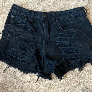 american eagle jean shorts